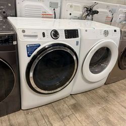 Ge profile washer and brand new dryer electric with warranty