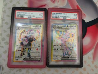 PSA 9 Umbreon ex & Espeon ex Pokemon Cards