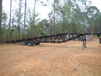 Four car carrier trailer