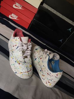 CUSTOM Splatter Low AF1 (size 9)