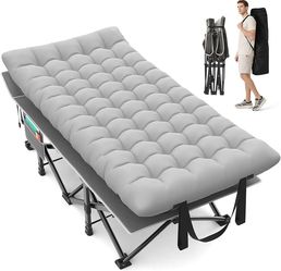 Suteck 32" XXL Folding Camping Cot
