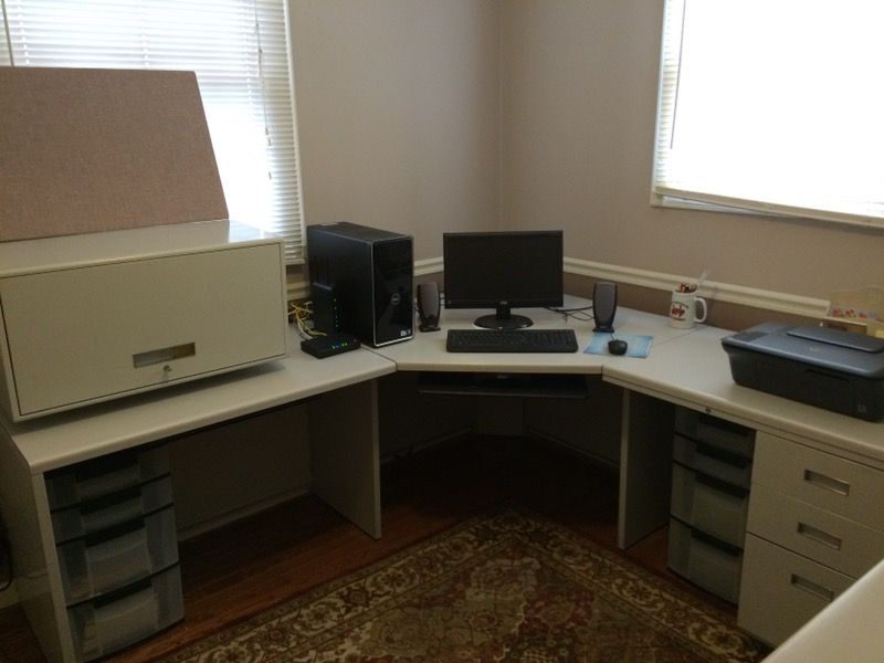 Office furniture. (Computer equipment not included) Must Sell