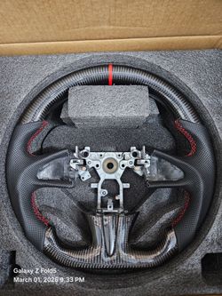 BRAND NEW Real Carbon Fiber Steering Wheel For Infiniti Q50 2014 -2017