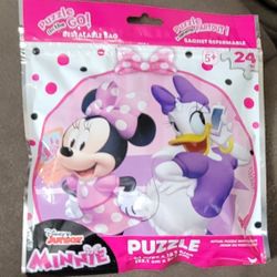 Minnie Mouse Puzzle On The Go