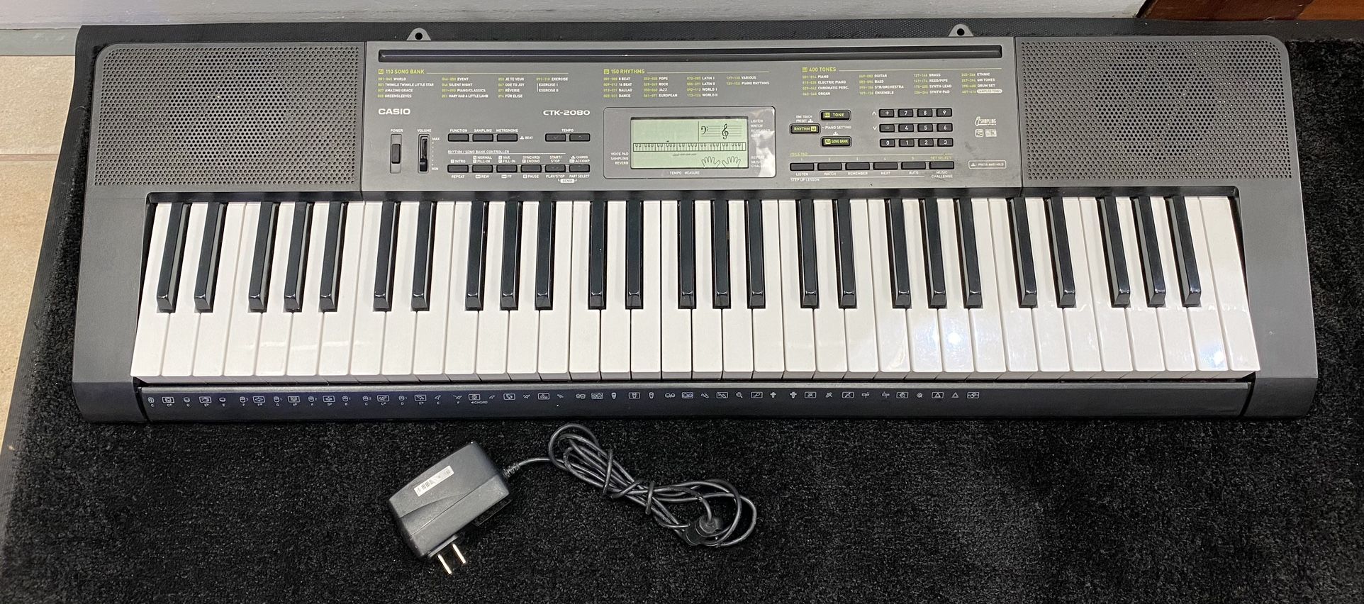 Casio CTK-2080 61 Key Electronic Keyboard