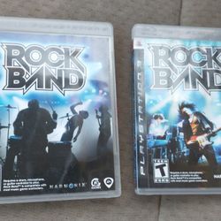 Rock Band 1 and 2 For PS3