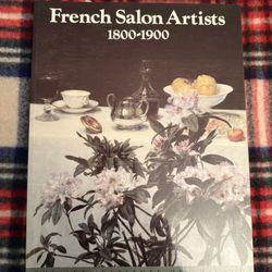 Art Book: French Salon Artists 1(contact info removed), The Art Institute Of Chicago 