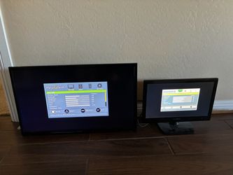 2 Flat HD TV’s with remote