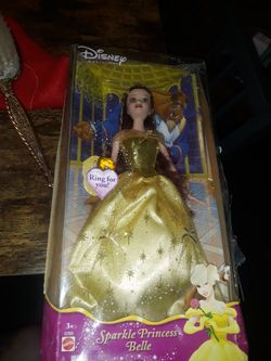 Beauty and the beast bell barbie doll 2004