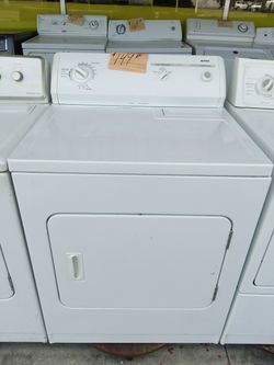Kenmore Dryer white heavy duty ex large excellent . Warranty . Delivery available . 2203 Fowler st. Ft. Myers 33901