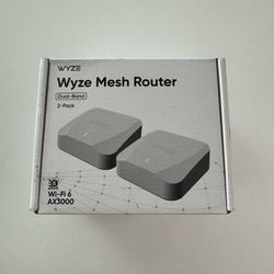 Wyze AX3000 Wi-Fi 6 Mesh Router System