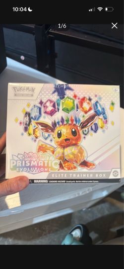 Prismatic, evolutions, elite trainer box