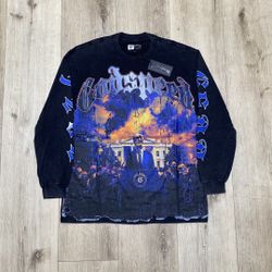 Godspeed White House Longsleeve 