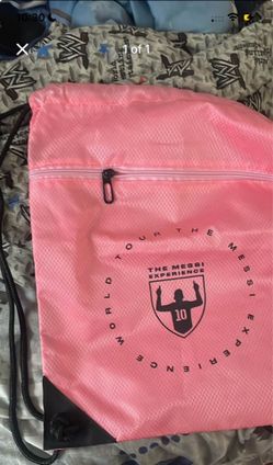 Pink Messi bag