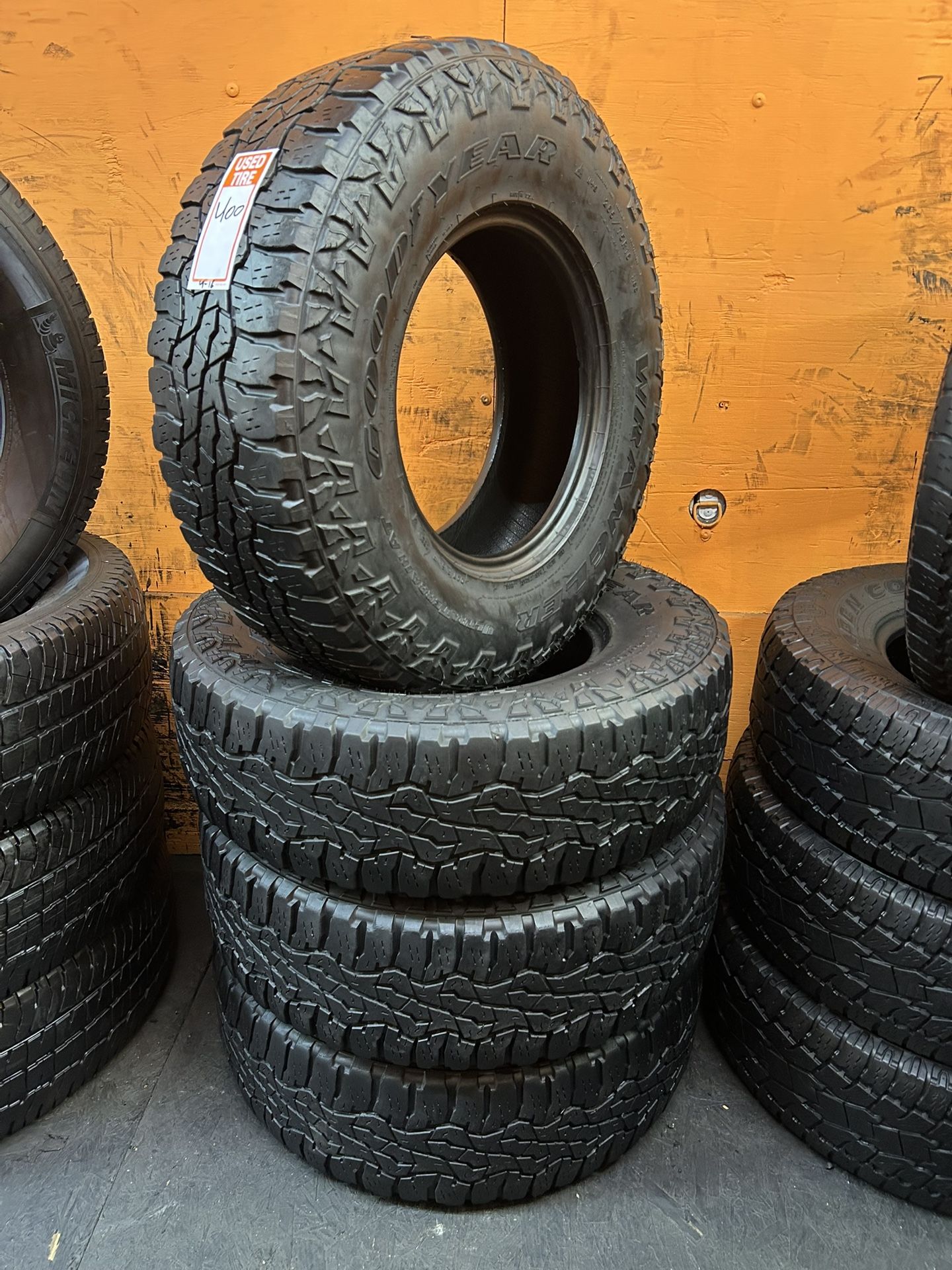 265/75R16 Goodyear Wrangler Ultra Terrain A/T Full Tire Set