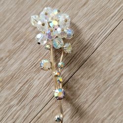 Aurora Borealis Vintage Brooch 