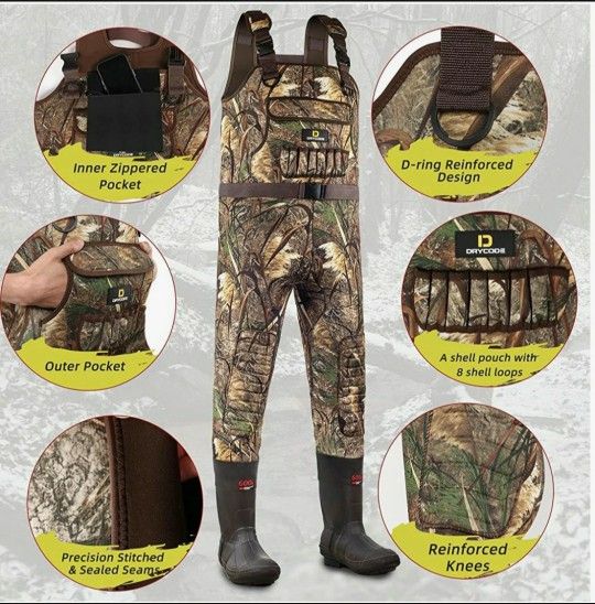 drycode chest waders