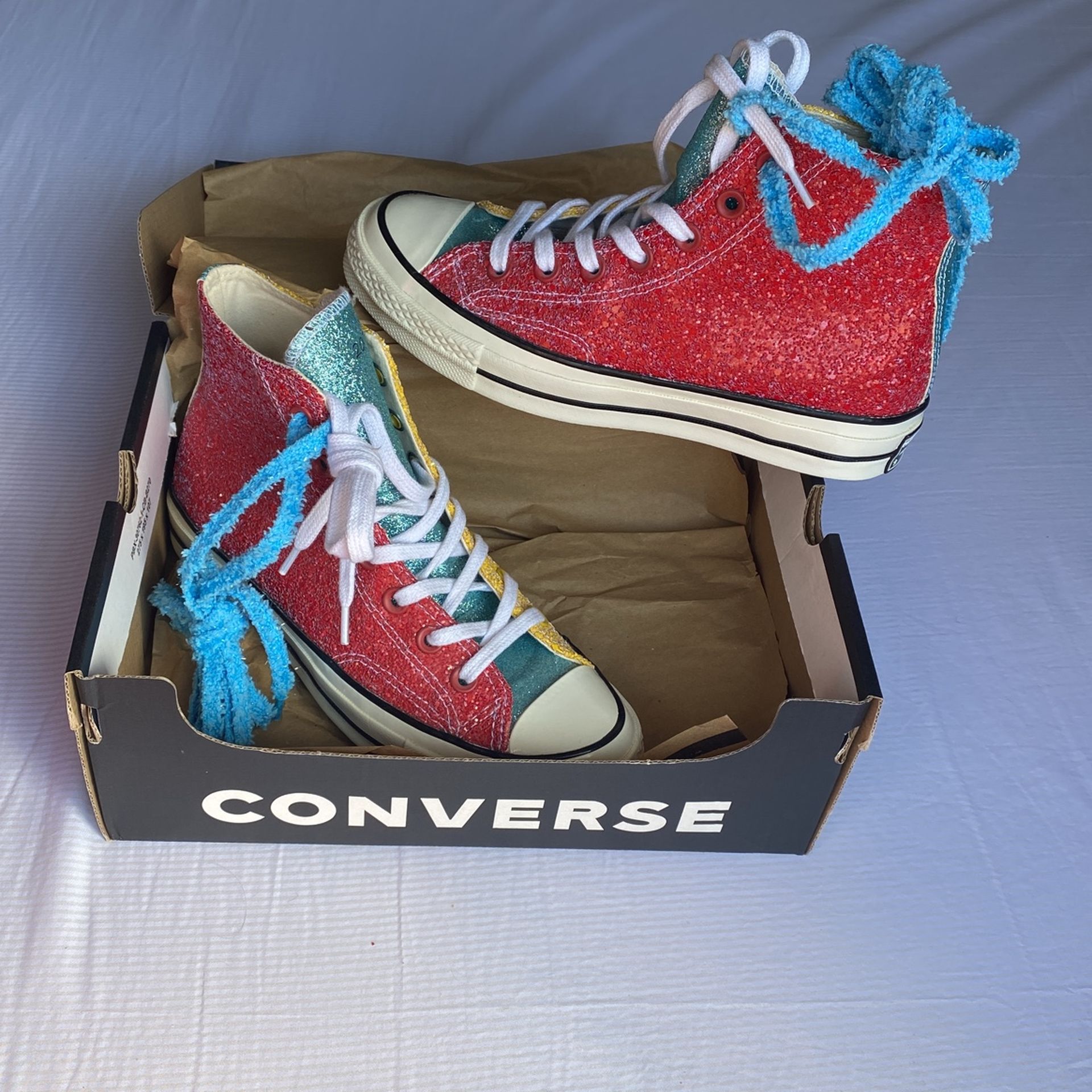Converse Chuck Taylor All Star 70, Jw Anderson Glitter Yellow Red
