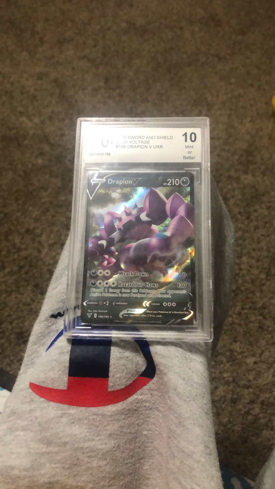 PSA 10 #106 2020 DRAPION V URR