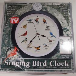 MARK FELDSTEIN The Original Singing Bird Clock Songs 25th Anniversary DLB25LE