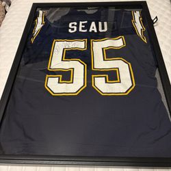 Hall Of Famer San Diego Charger. Junior Seau