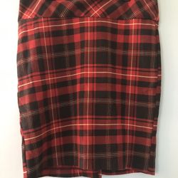 Women’s Plaid Skirt