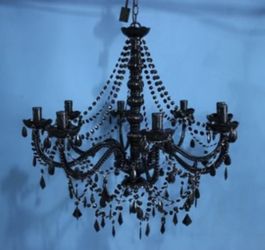 Black Chandelier 28.7” Diameter