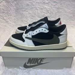Travis Scott Olive Jordan 1 Low