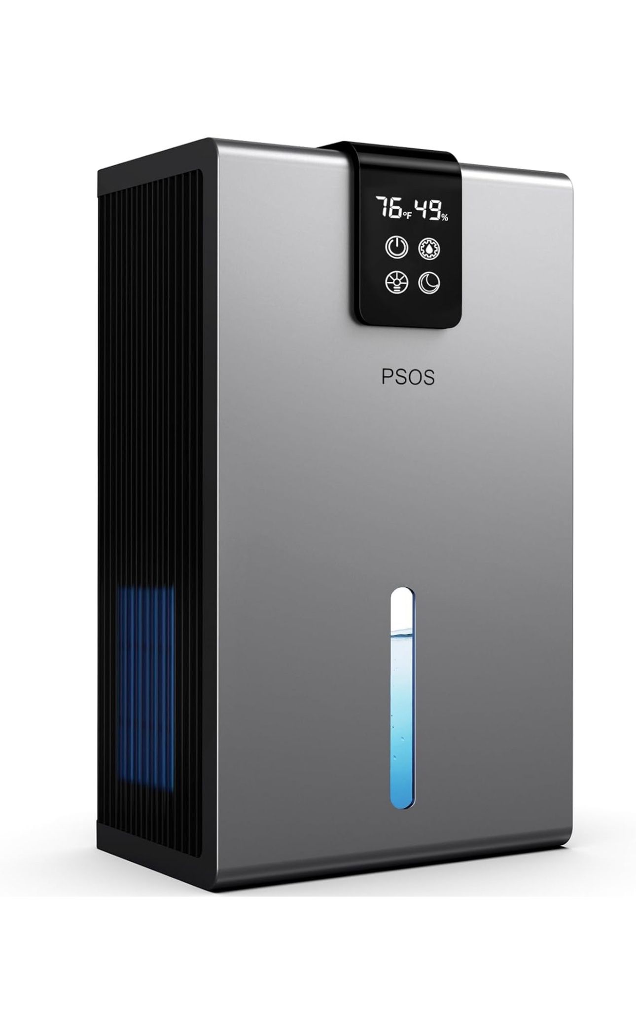 Dehumidifier, Dehumidifier for Home, 98 OZ Water Tank, (1000 sq.ft) Dehumidifiers for Bathroom Bedroom Basement with Auto Shut Off, Digital Display, R