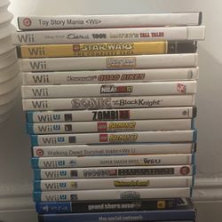 Wii And Wiiu Games 