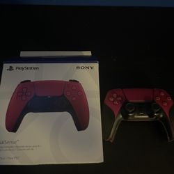 Red Ps5 Controller Alil Bit Stick Drift
