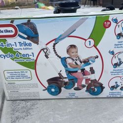 4-in-1 Basic Edition Trike - Blues 