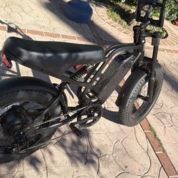 Black palsada electric bike 48V