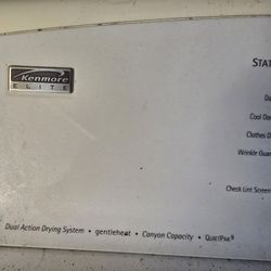 F40 CODE( Kenmore ELITE dryer)
