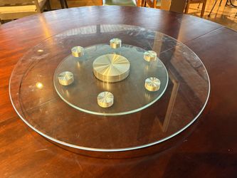 Tempered Glass Rotating Lazy Susan