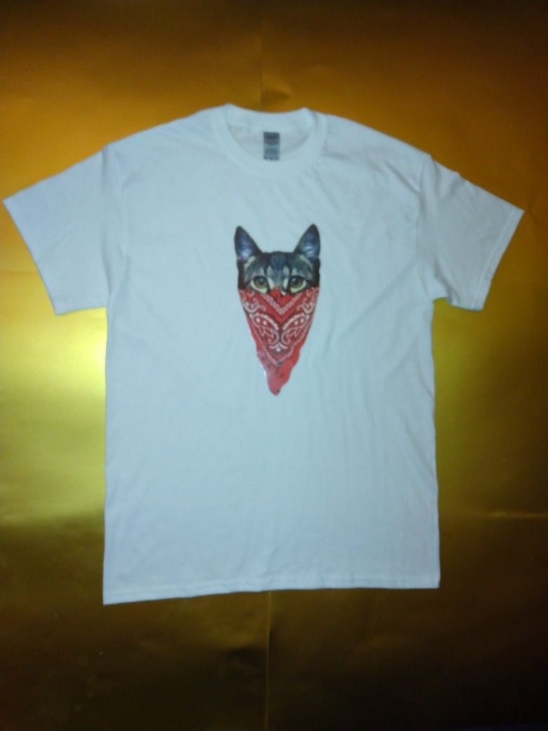 Gansta Kitty π T-Shirt