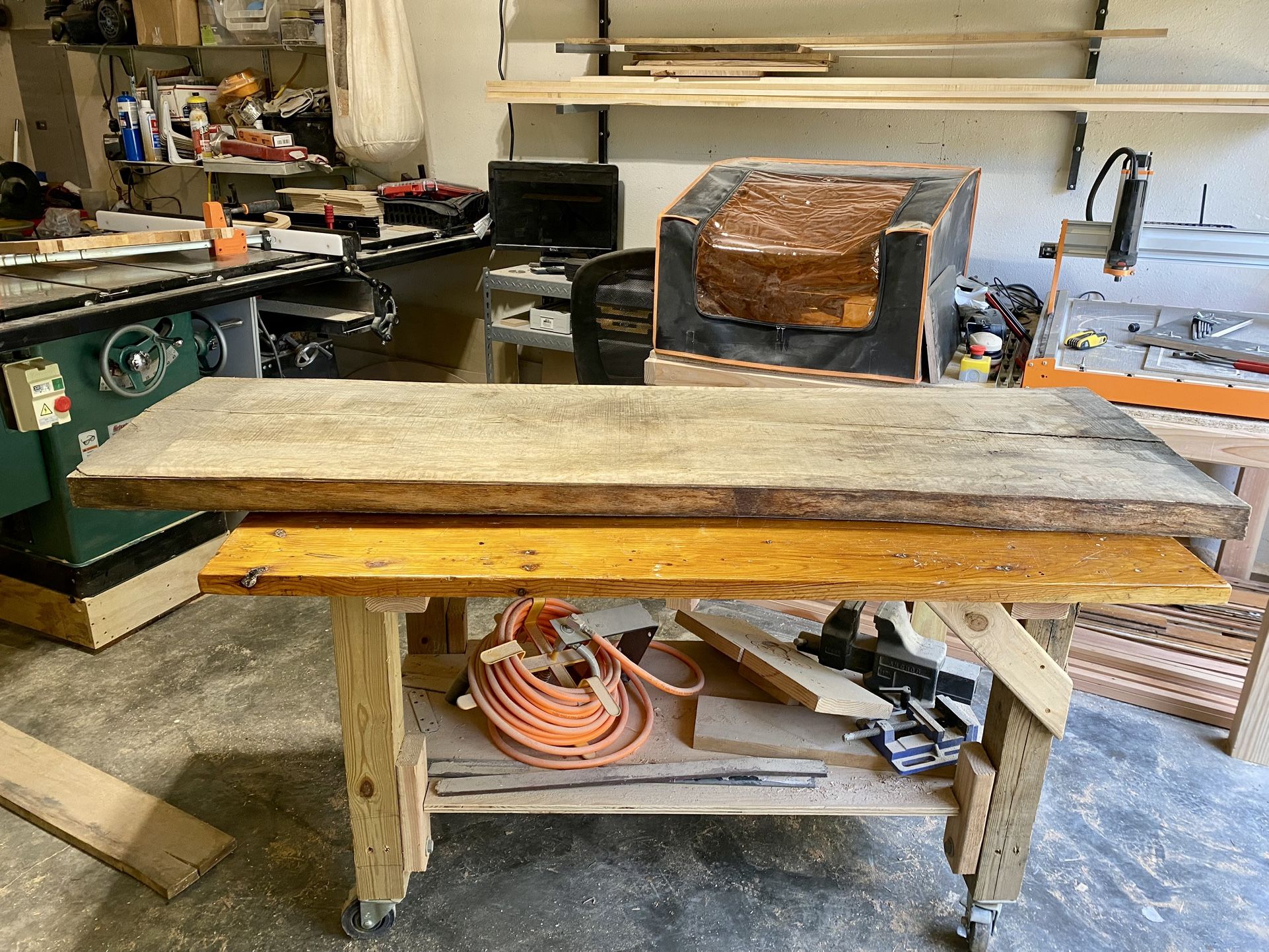 Large Oak Slab