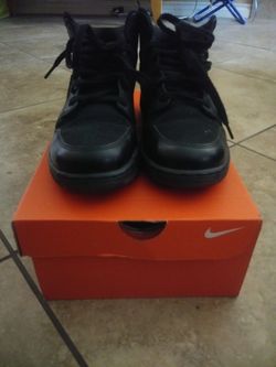 Black Nike Jordans