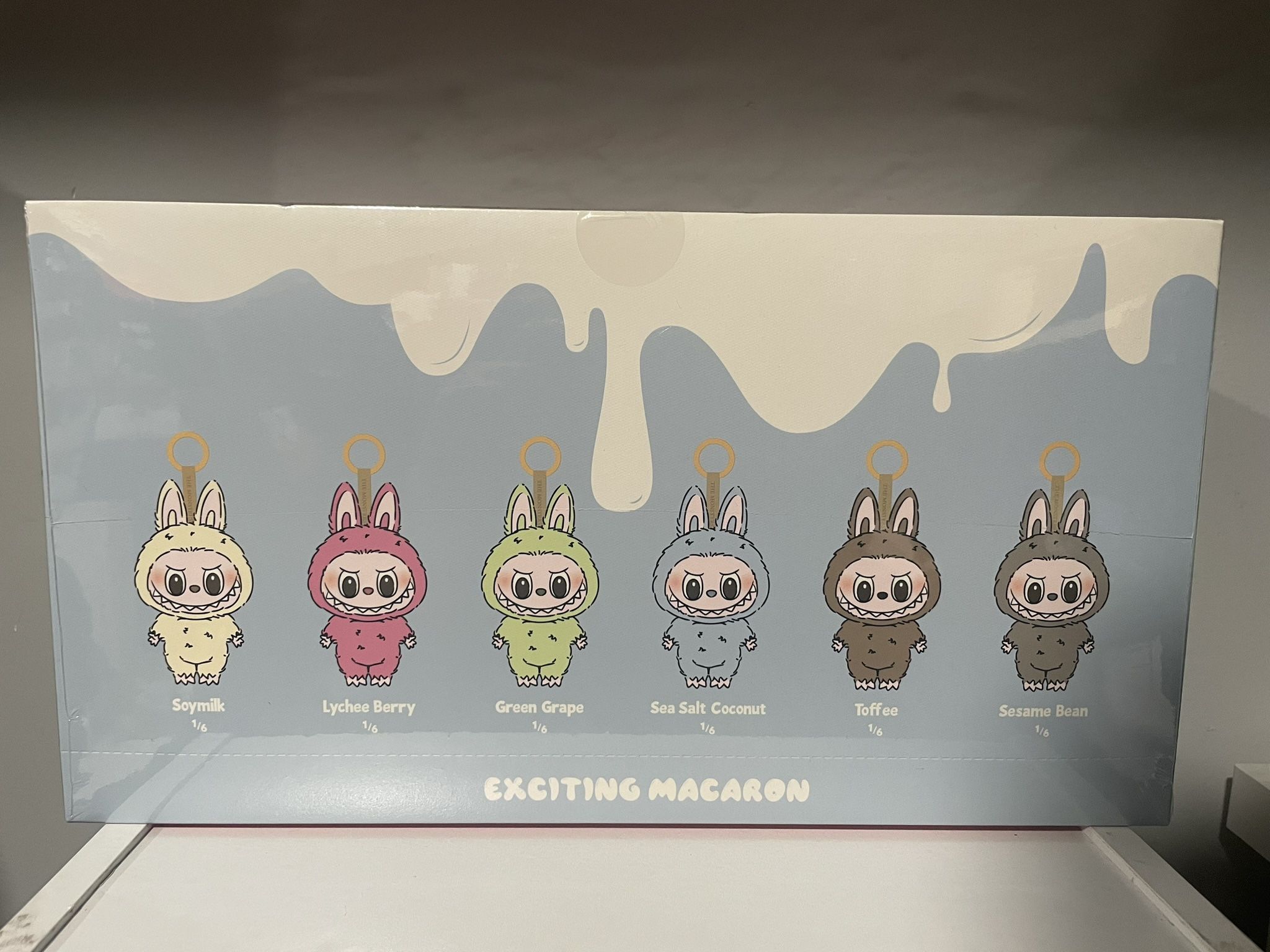 100% Authentic Labubu Exciting Macaron Sealed Set