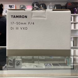 Tamron 17-50mm F4 For Sony ⭐️Sale! Ends 9/29