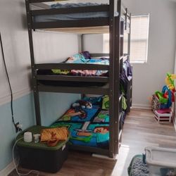 3 Tier Bunk Beds