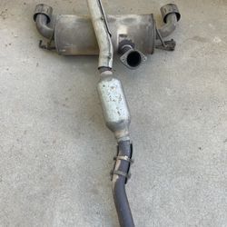 2008 - 2015 Mitsubishi Evo X  OEM Exhaust System 