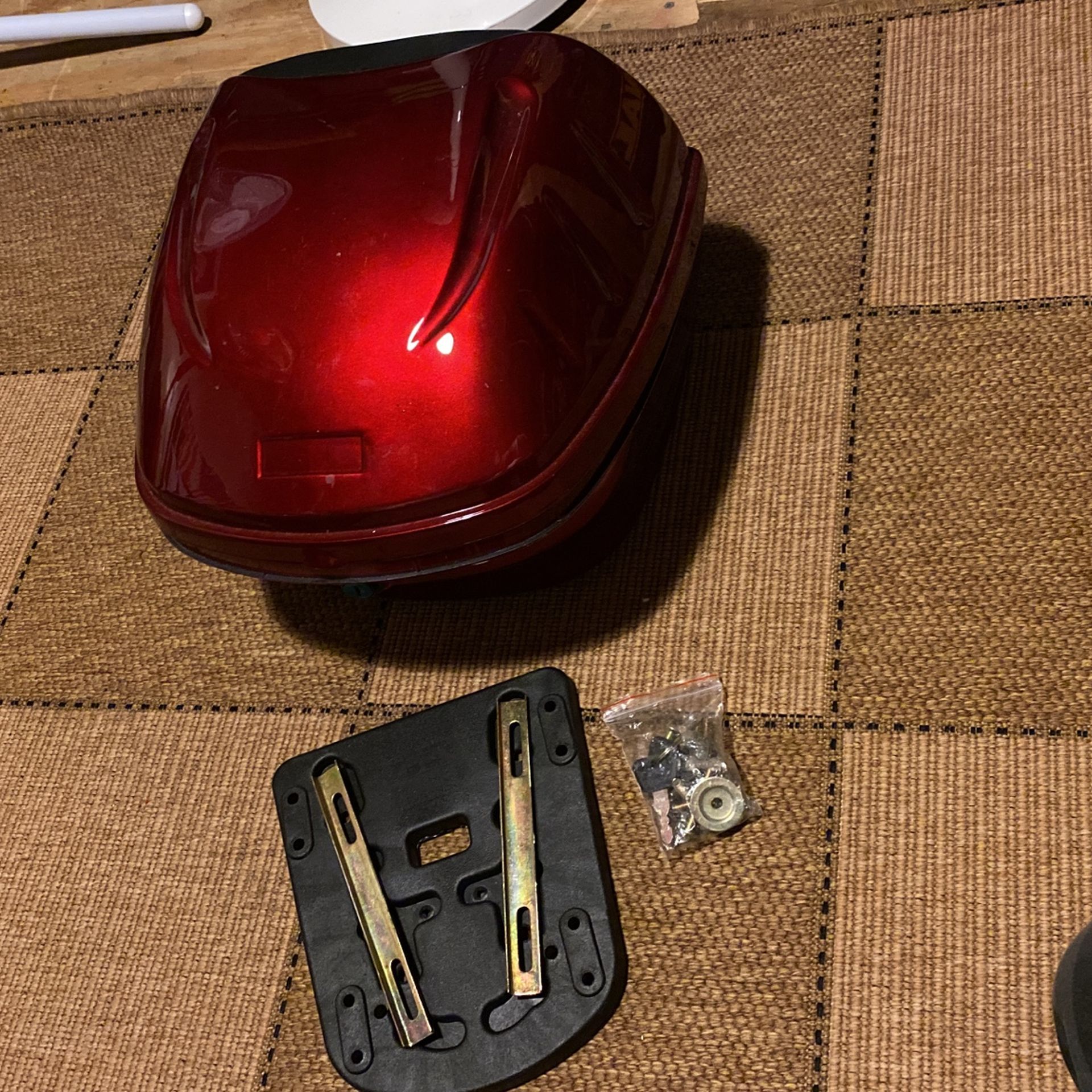 Moped/scooter Lock Box Storage Container