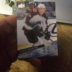 Shane Bowers Hockey Card