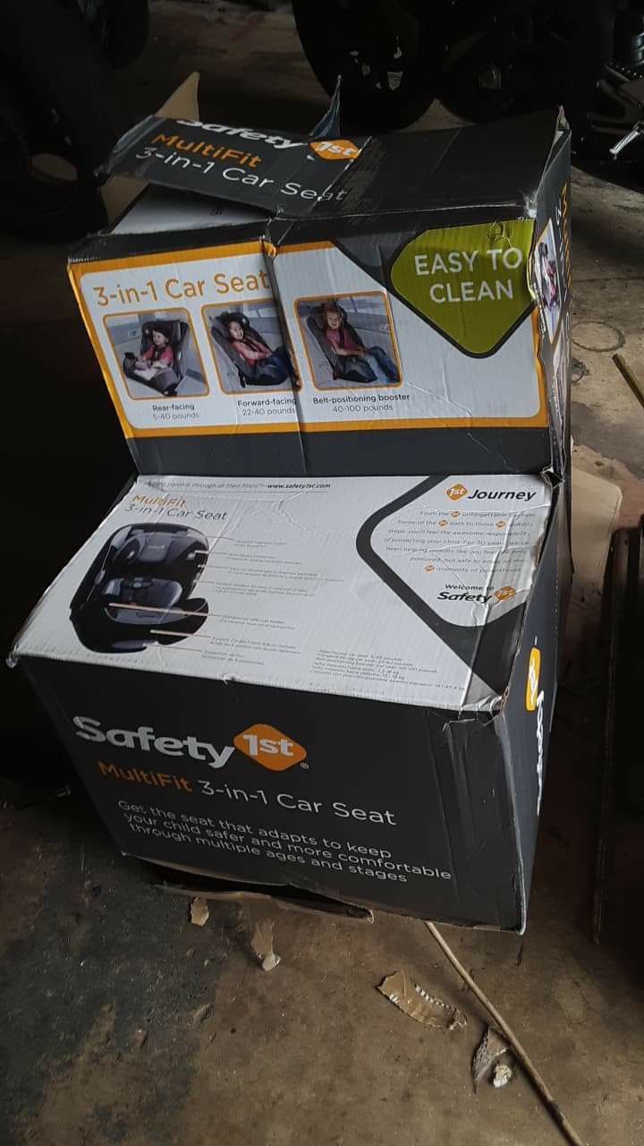 Safety first car seat NEVER USED