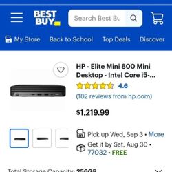 HP ELITE MINI G800 I5 