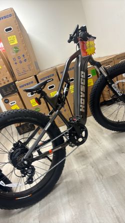 Hovscout 50% off real off-road Ebike torque sensor and full suspension