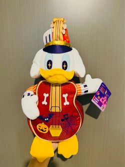 🎃 Disney Halloween Donald Duck Plush – 14” 🎃  Brand New with Tags 🏷️✨