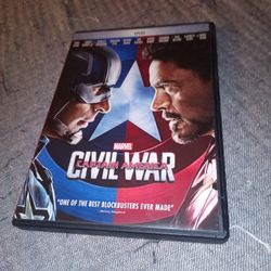 Captain America Civil War DVD 