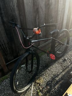 Black and Red GT bmx bike 